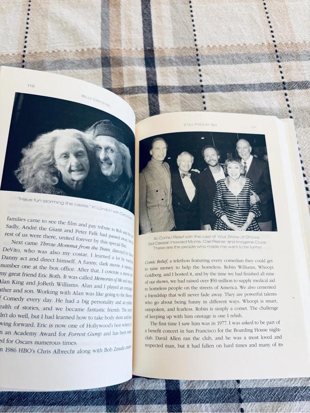 Still Foolin Em Billy Crystal Hardcover Book 2013 Biography Comedian Ex Library
